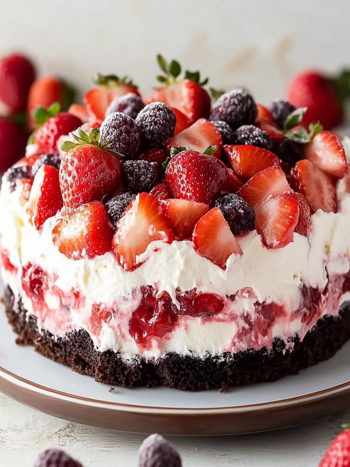 Irresistible Strawberry Earthquake Cake for Your Next Treat 2 Strawberry Earthquake Cake