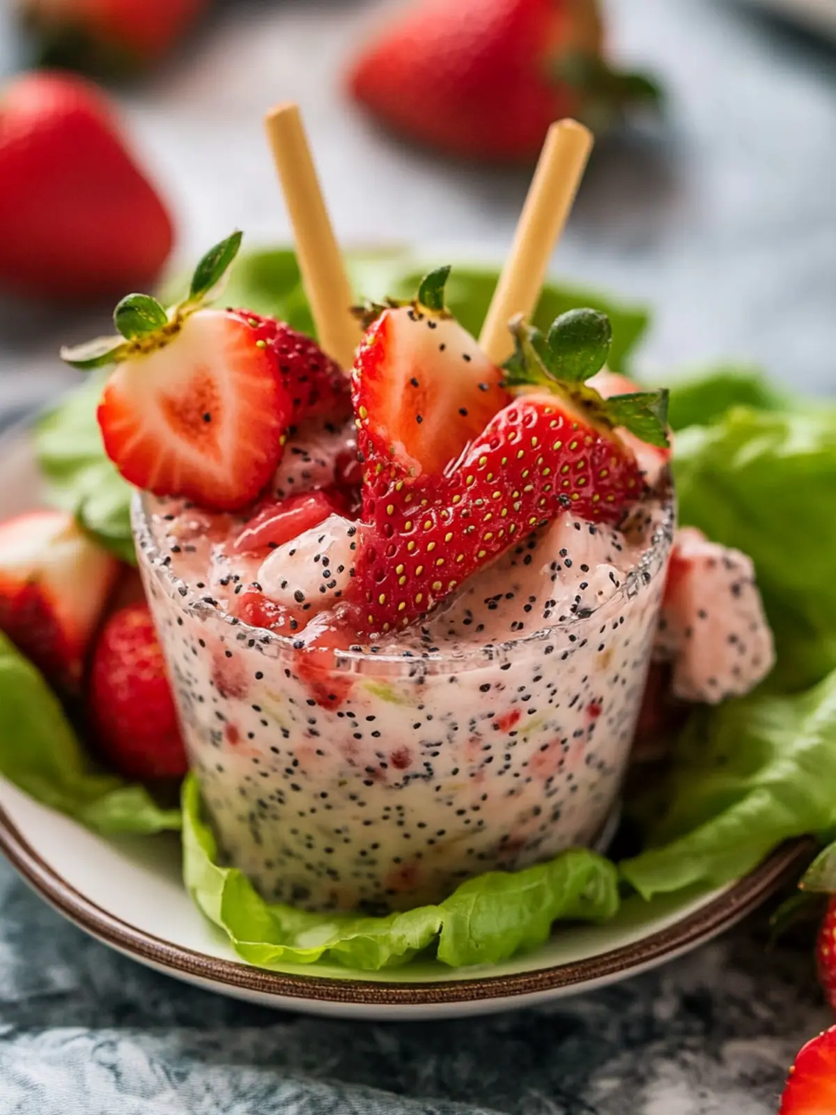 Refreshing Strawberry Poppy Seed Chicken Salad Recipe You'll Love 2 Strawberry Poppy Seed
