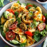 Zesty Potsticker Salad: A Refreshing Vegan Delight 7 Potsticker Salad