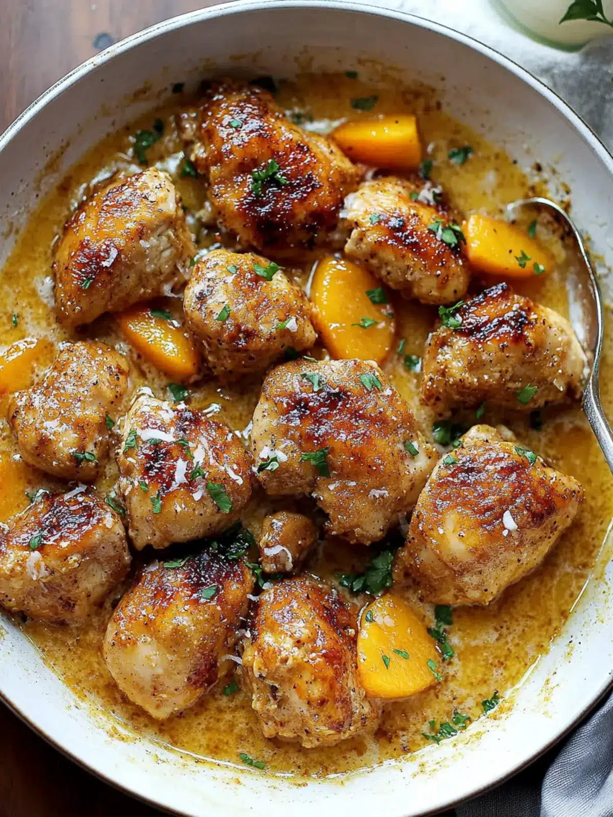 Crispy Coconut Peach Chicken Recipe for Flavor Lovers 4 Coconut Peach Chicken
