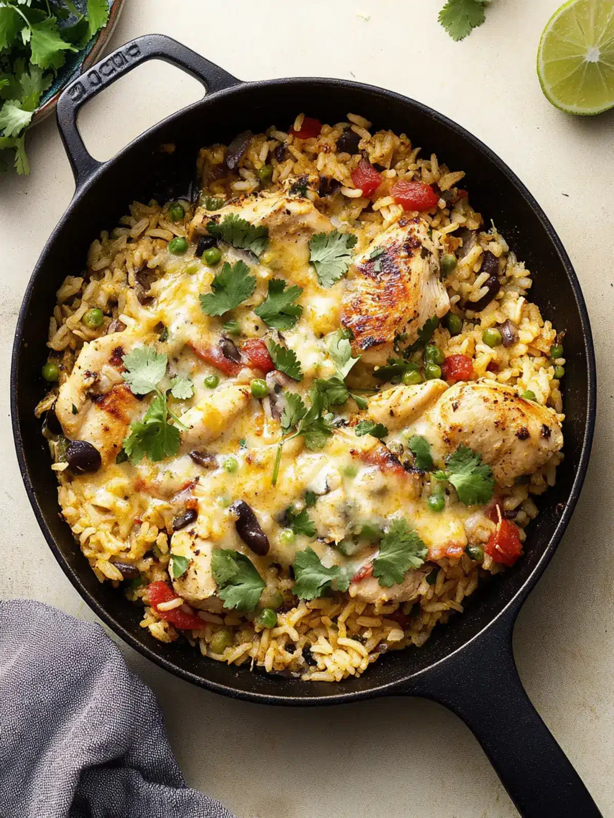 Salsa Verde Chicken & Rice Skillet: Your Quick Weeknight Win 3 Salsa Verde Chicken & Rice Skillet
